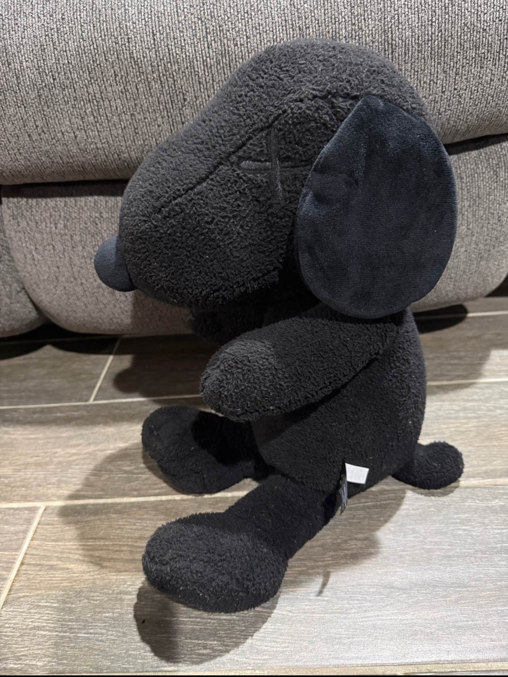 Uniqlo x KAWS Black Snoopy Plush